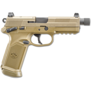 FN FNX-45 Tactical 45 ACP Pistol 5.3" Threaded Barrel 15+1 Round Flat Dark Earth
