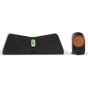 XS DXT2 Night Sight Set for Glock 17, 19, 22, 24, 26, 27, 31, 36, 38 Big Dot Tritium Front, Tritium Stripe Rear Orange