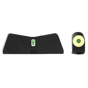 XS DXT2 Night Sight Set for Glock 17, 19, 22, 24, 26, 27, 31, 36, 38 Big Dot Tritium Front, Tritium Stripe Rear Yellow