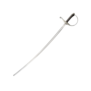 Cold Steel Training Saber 37.75" 1065 Carbon Steel Blade & Handle Black - Cold Steel