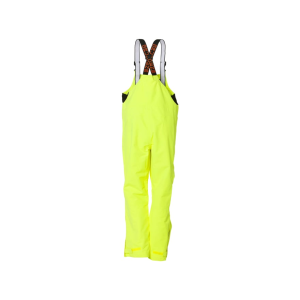 Grundens Men's Full Share Rain Bibs Hi Vis Yellow Large - Grundens