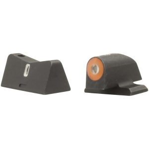 XS DXT2 Night Sight Set for Sig P320, P225, P226, P229, Springfield XD, XDm, XDs Big Dot Tritium Front, Tritium Stripe Rear Orange