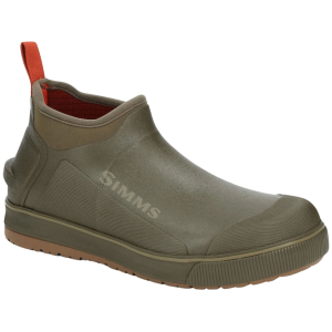 Simms Challenger Slip-On Boat Shoes Rubber Dark Stone Men's 14 D
