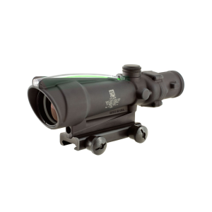 Trijicon ACOG TA11 BAC Rifle Scope 3.5x 35mm Dual-Illuminated Green Chevron 223 Remington Reticle with TA51 Flattop Mount Matte Black