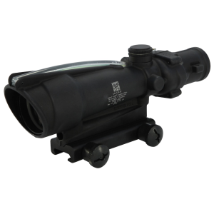 Trijicon ACOG TA11 BAC Rifle Scope 3.5x 35mm Dual-Illuminated Green Horseshoe Dot 223 Remington Reticle with TA51 Flattop Mount Matte Black
