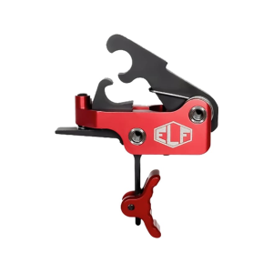 Elftmann Tactical SE PRO AR-15 Trigger Group Curved Red