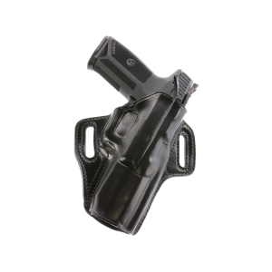 Galco Concealable OWB Holster Right Hand HK P2000, USP Compact Leather Black - Galco