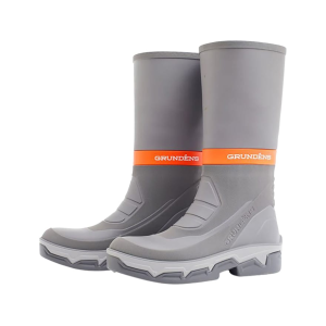 Grundens Deck-Boss Deck Boots Rubber Gray Men's 11 D - Grundens