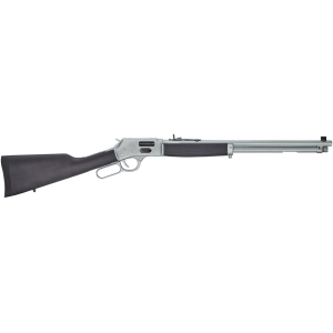 Henry Big Boy All-Weather Side Gate Lever Action Rifle 45 Colt (Long Colt) 20" Hard Chrome Barrel Satin Frame Black Field Stock