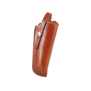 El Paso Saddlery 1920 Tom Threepersons OWB Holster Right Hand Colt Single Action Army, Ruger New Vaquero 5.5" Leather Russet Brown