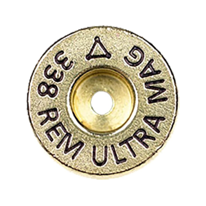 ADG 338 Remington Ultra Magnum Bright Finish Brass Box of 50
