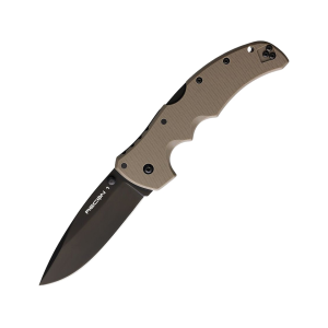 Cold Steel Recon 1 Pocket Knife 4" Spear Point CPM S35VN Black DLC Blade G-10 Handle Dark Earth