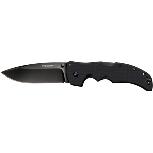 Cold Steel Recon 1 Pocket Knife 4" Spear Point S35VN Steel Blade G-10 Handle Black