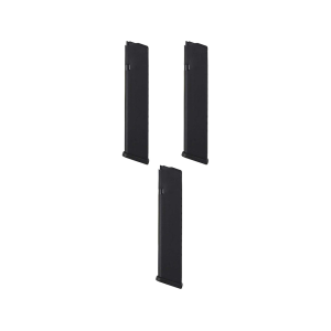 Glock Factory Magazine Gen 5 Glock 17, 17L, 18, 19, 19x, 26, 34, 47, 49 9mm Luger 24-Round Polymer Black 3PK