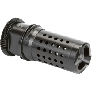 Griffin Armament DUAL-LOK Tactical Compensator Suppressor Mount 7.62mm 5/8"-24 Thread Stainless Steel Nitride
