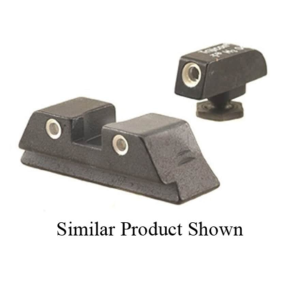 Trijicon Bright & Tough Night Sight Set for Sig P225, P226, P228, P239 357 Sig, 9mm Steel Matte 3-Dot Tritium Green