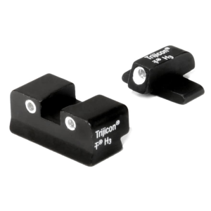 Trijicon Bright & Tough Night Sight Set for Springfield XD, XD(M) and XD-S Steel Matte 3-Dot Tritium Green