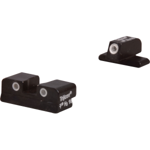 Trijicon Bright & Tough Night Sight Set for Sig P238 Steel Matte 3-Dot Tritium Green