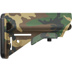 B5 Systems SOPMOD AR-15, AR-10 Stock Woodland Camo