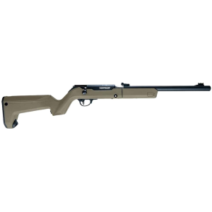 Tactical Solutions Owyhee Takedown Magnum Bolt Action Rifle 17 Hornady Magnum Rimfire (HMR) 16.5" Black Threaded Barrel Blued Frame Flat Dark Earth Takedown Stock