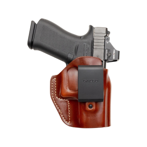 Galco Stow-N-Go Elite Inside the Waistband Holster Right Hand Sig Sauer P320 Compact, M18 Leather Tan - Galco