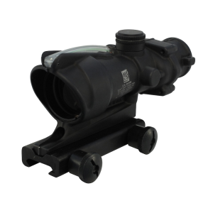 Trijicon ACOG TA31 BAC Rifle Scope 4x 32mm Dual-Illuminated Green Chevron 223 Remington Reticle with TA51 Flattop Mount Matte Black