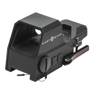 Sightmark Ultra Shot R-Spec Reflex Red Dot Sight 1x Selectable Reticle with Quick Detachable Picatinny Mount