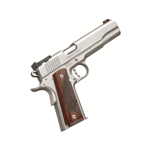 Kimber Stainless Target Long Slide 10mm Auto Pistol 6" Barrel 8+1 Round Satin Slide Rosewood Grip Satin Frame