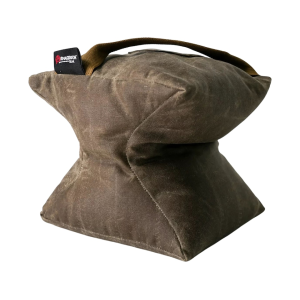 Armageddon Gear Game Changer X Shooting Rest Bag Waxed Canvas Heavy Fill Brown