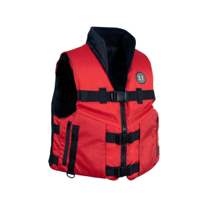 Mustang Survival Accel 100 Fishing Life Jacket Red/Black Medium