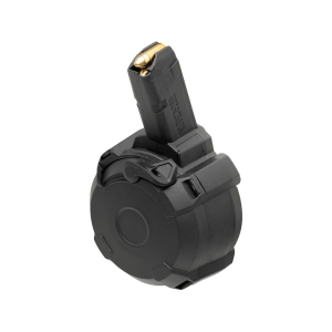 Magpul PMAG D-50 GL9 Drum Magazine for Glock Compatible PCC 9mm 50-Round Polymer Black