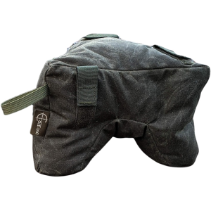 Cole-Tac Waxed Canvas Tricorne Shooting Rest Bag Green - Cole-Tac