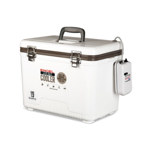 Engel 19 Qt Live Bait Cooler White