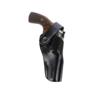 Galco D.A.O Strongside OWB Holster Right Hand Colt Anaconda, S&W N-Frame 8" Leather Black - Galco