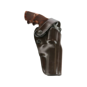 Galco D.A.O. Dual Action Outdoorsman OWB Holster Right Hand S&W L Frame 686 4" Leather Havana - Galco