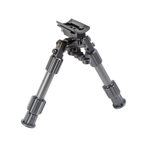 Caldwell Accumax Premium Carbon Fiber Bipod Sling Swivel Stud Mount 6-9 Inches Black