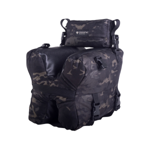 CrossTac X Bag Front and Rear Shooting Rest Bag Set Filled Nylon Coyote Multicam Black - Crosstac