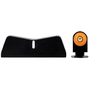 XS DXW2 Night Sight Set for Glock 17, 19, 22, 23, 24, 26, 27, 31, 32, 33, 34, 35, 36, 38 Big Dot Tritium Front, White Stripe Rear Orange