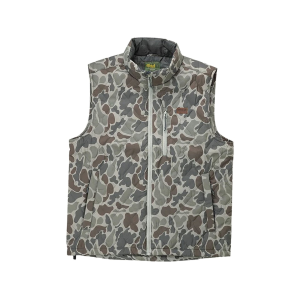 Marsh Wear Men's Barnwell Puff Vest Dark Green Mallard Camo Large