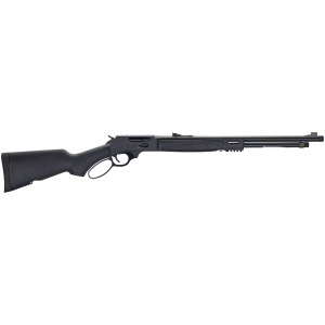 Henry X Model Tactical Lever Action Rifle 360 Buckhammer 21" Blued Barrel Blued Frame Black Field Stock