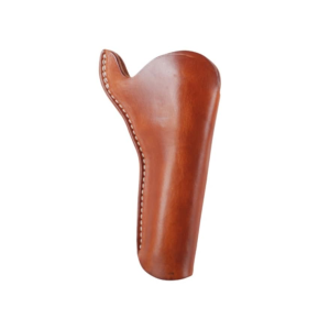 El Paso Saddlery Territorian Western OWB Holster Right Hand Colt Single Action Army, Ruger New Vaquero 4.75" Leather Russet Brown - El Paso Saddlery