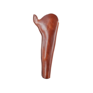 El Paso Saddlery Territorian Western OWB Holster Right Hand Colt Single Action Army, Ruger New Vaquero 7.5" Leather Russet Brown - El Paso Saddlery