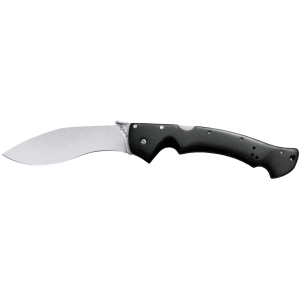Cold Steel Rajah II Pocket Knife 6" Recurve AUS-10 Satin Blade Grivory Handle Black