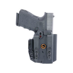 Henry Holsters Spark Full Sweat Guard with DCC Mod4s IWB Holster Right Hand FN 509 with Streamlight TLR-7 Boltaron Black - Henry Holsters