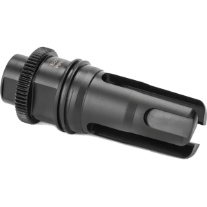 Griffin Armament DUAL-LOK 2.75" Stealth Flash Hider Suppressor Mount 5.56mm 1/2"-28 Thread Stainless Steel Nitride
