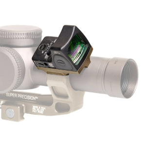 Reptilia ROF-45 Trijicon RMR Mount Compatible with Geissele 30mm Super Precision Mount Aluminum Flat Dark Earth