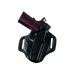 Galco Combat Master OWB Holster Right Hand S&W 19, K Frame 2.5" Leather Black