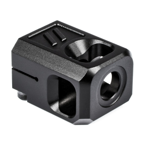 ZEV Technologies PRO Compensator V2 9mm 1/2"-28 Thread Aluminum Black