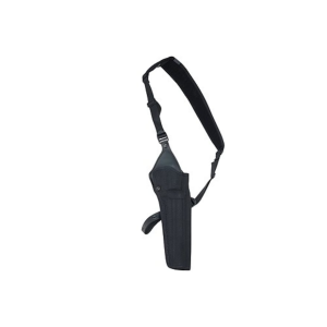 DeSantis Gunhide Black Mamba Chest Holster Right Hand S&W X Frame 460, 500 8.375" Nylon Black