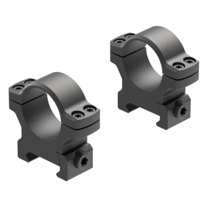 Leupold Backcountry Cross-Slot Weaver 1" Scope Rings Matte Black Medium